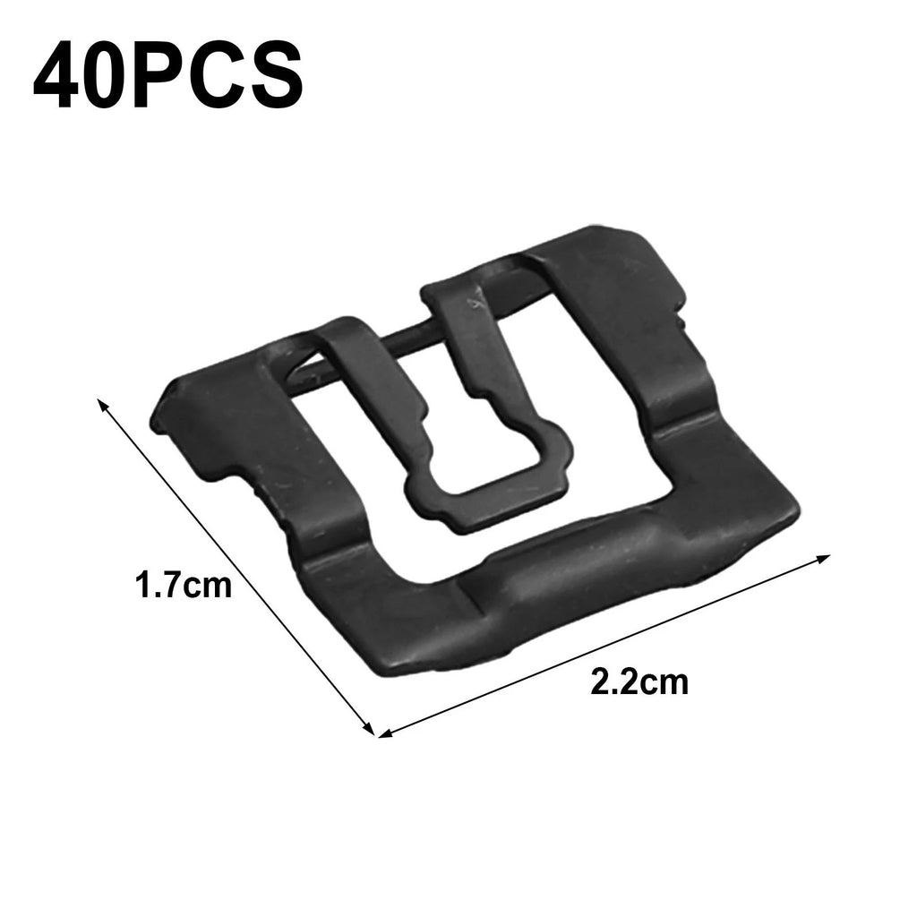 40pcs Trim Molding Clips for Ford (1964–1993)