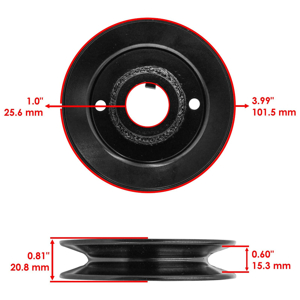 Deck Spindle and Pulley Assembly for Ariens 915035 915043 (2010–2015)