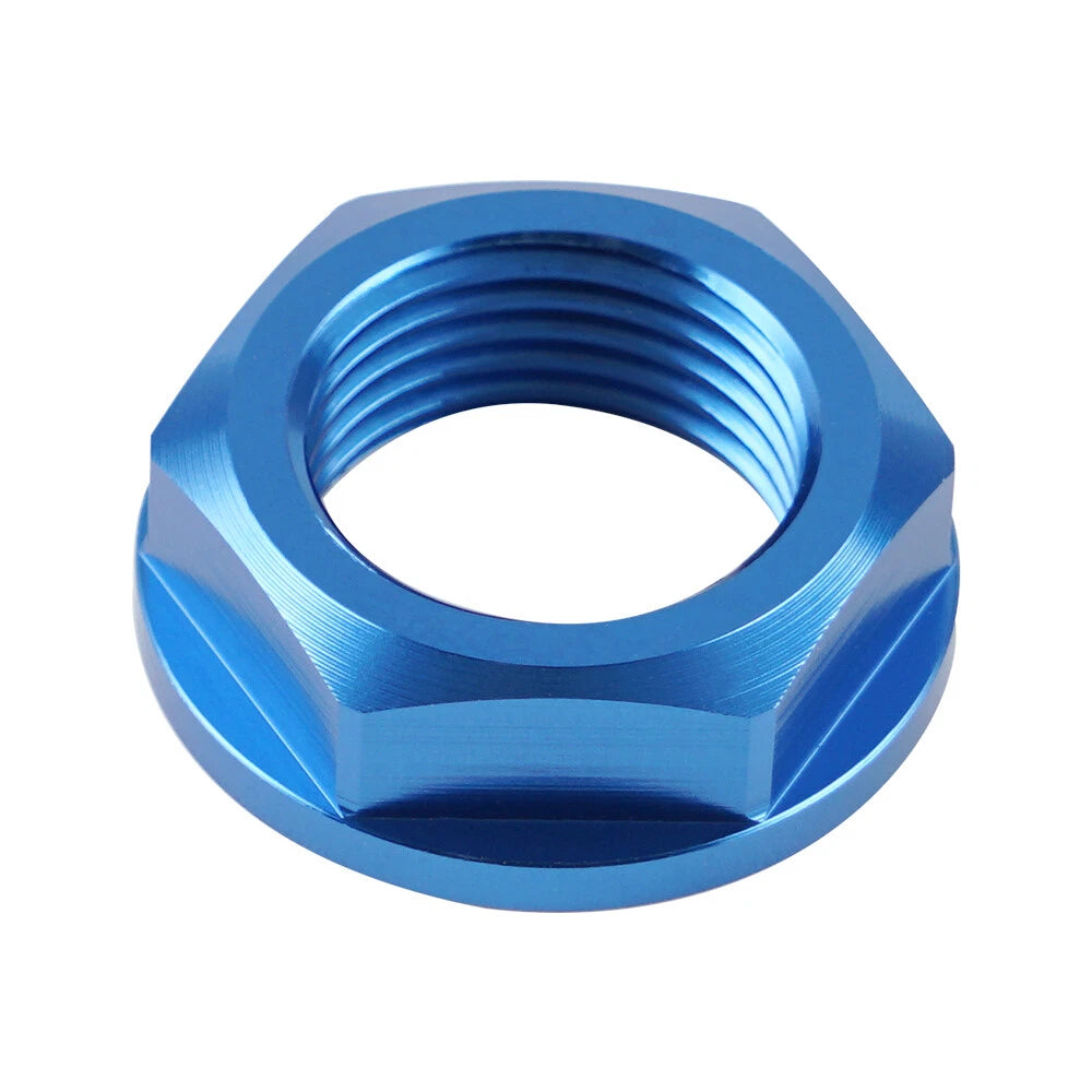CNC Front Axle Shaft Lock Nut M18XP1.5 for Yamaha YZ250F YZ450F (2014–2023)