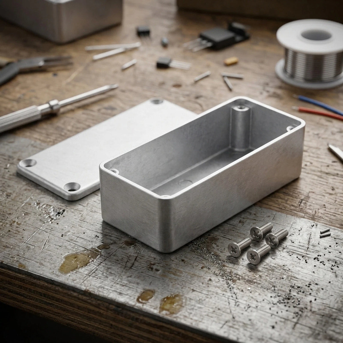 Aluminum DIY Electronics Enclosure Box 90mm x 40mm x 30mm