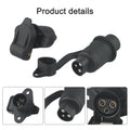 12V Socket Trailer Adapter Power Cord Connector for Boats and Trailers