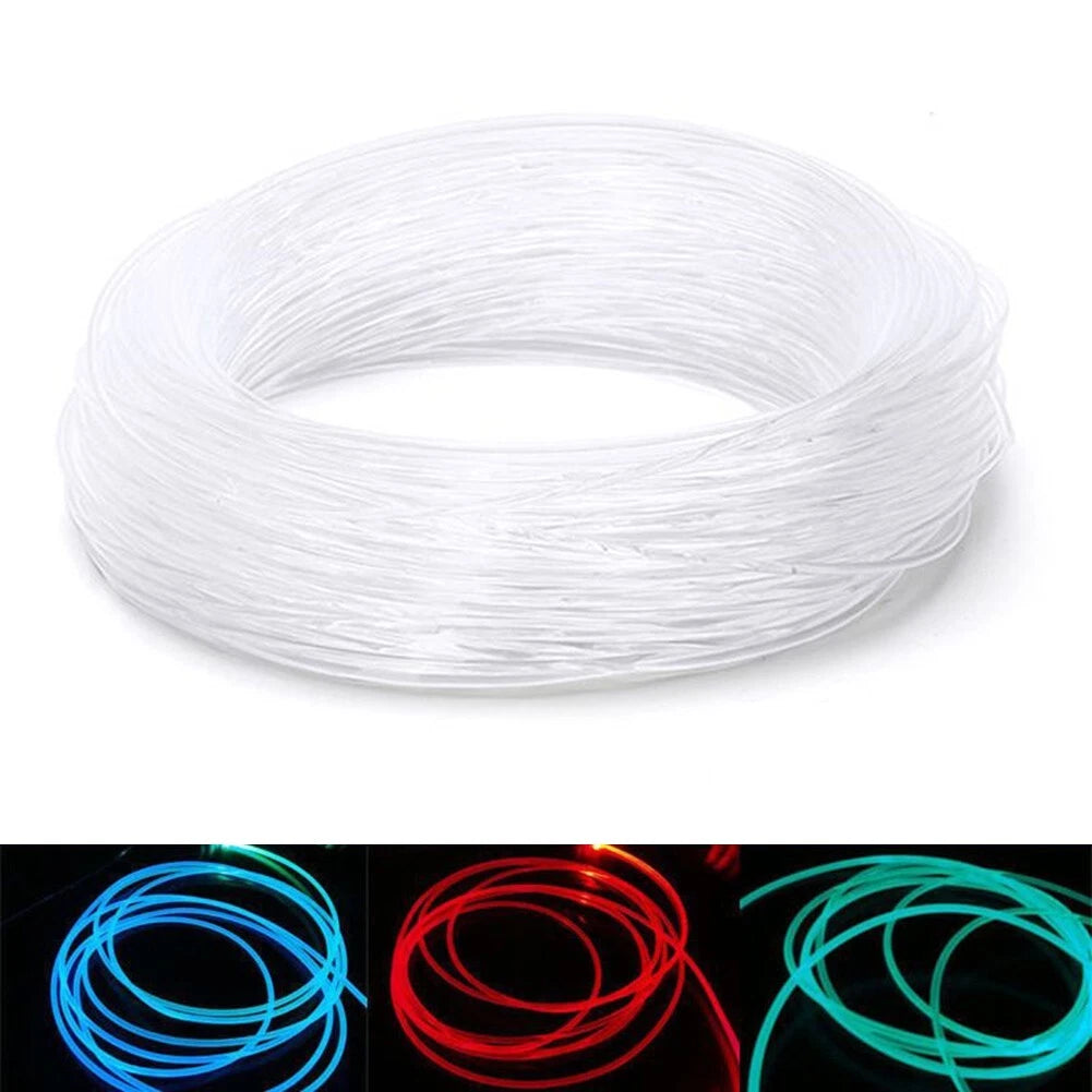 Ambient Lighting Lamp Strip for Universal Use (2m, Colorful, Transparent)