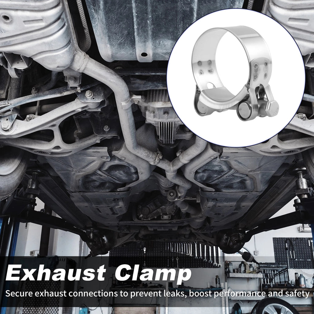 3X Exhaust Clamp for Universal Applications (1.73")
