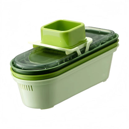 3 Basket Cutter Vegetable Slicer for Efficient Kitchen Use