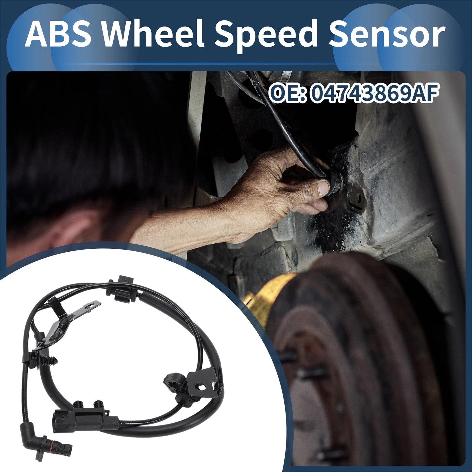 ABS Wheel Speed Sensor Replacement for Dodge Journey (2010–2020)