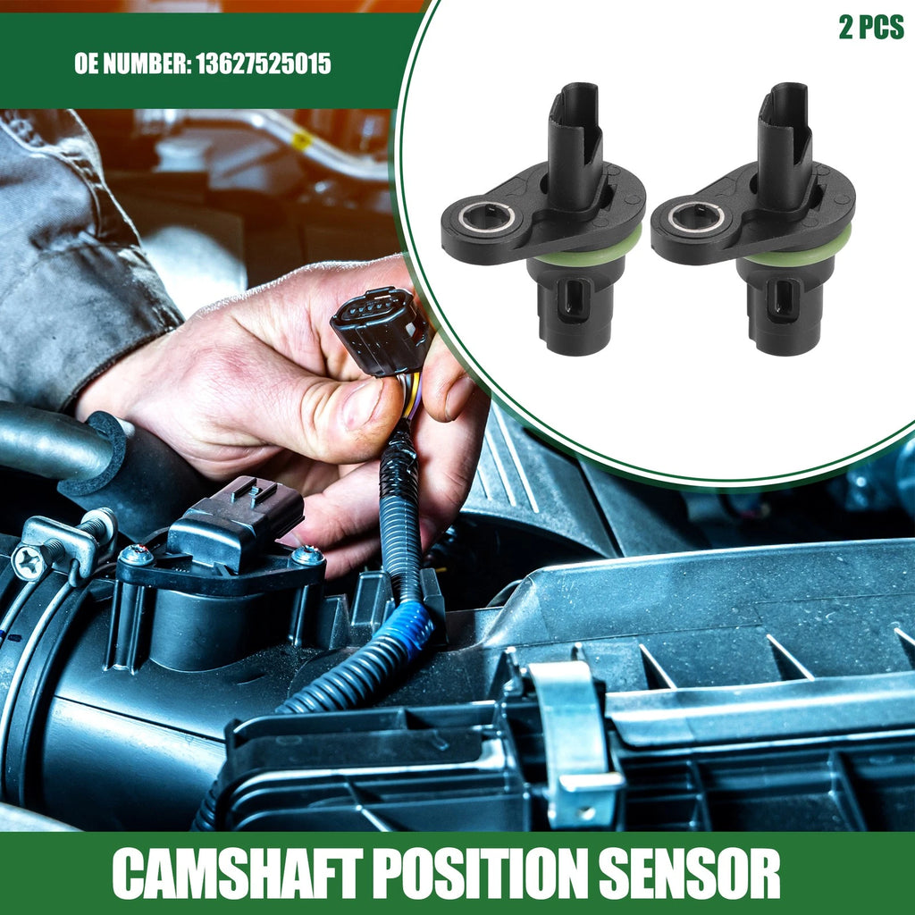 2pcs Camshaft Position Sensor Replacement for BMW 328i xDrive (2009–2013)