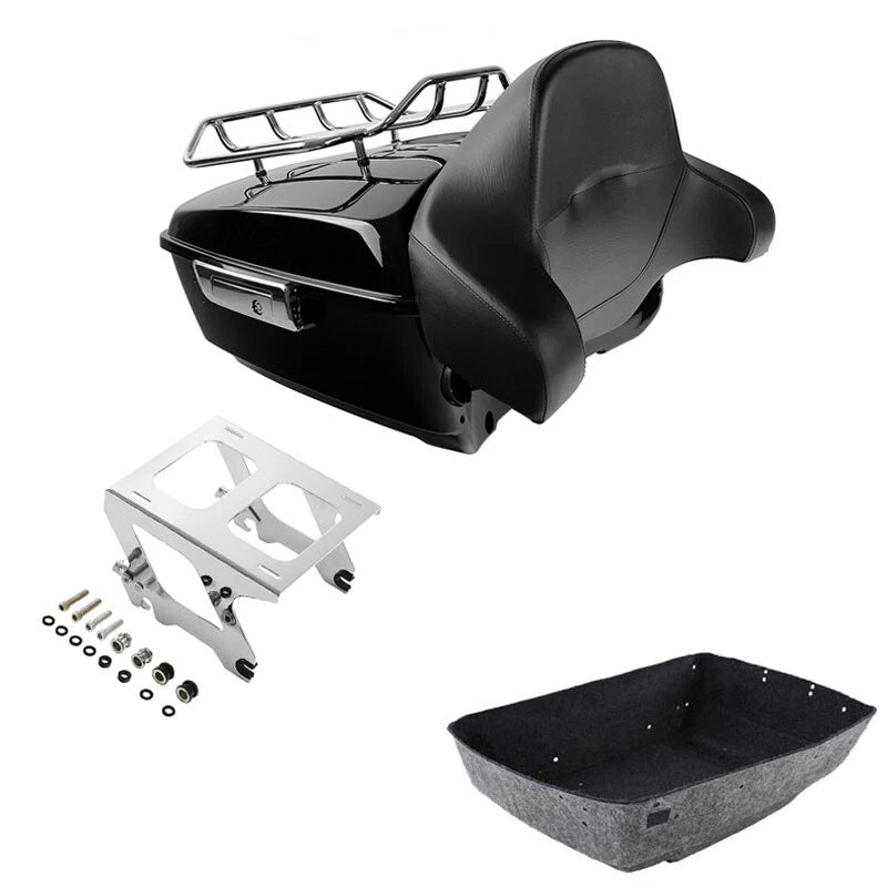 Trunk Pad Rack for Harley Touring Softail Slim (2018–2025)