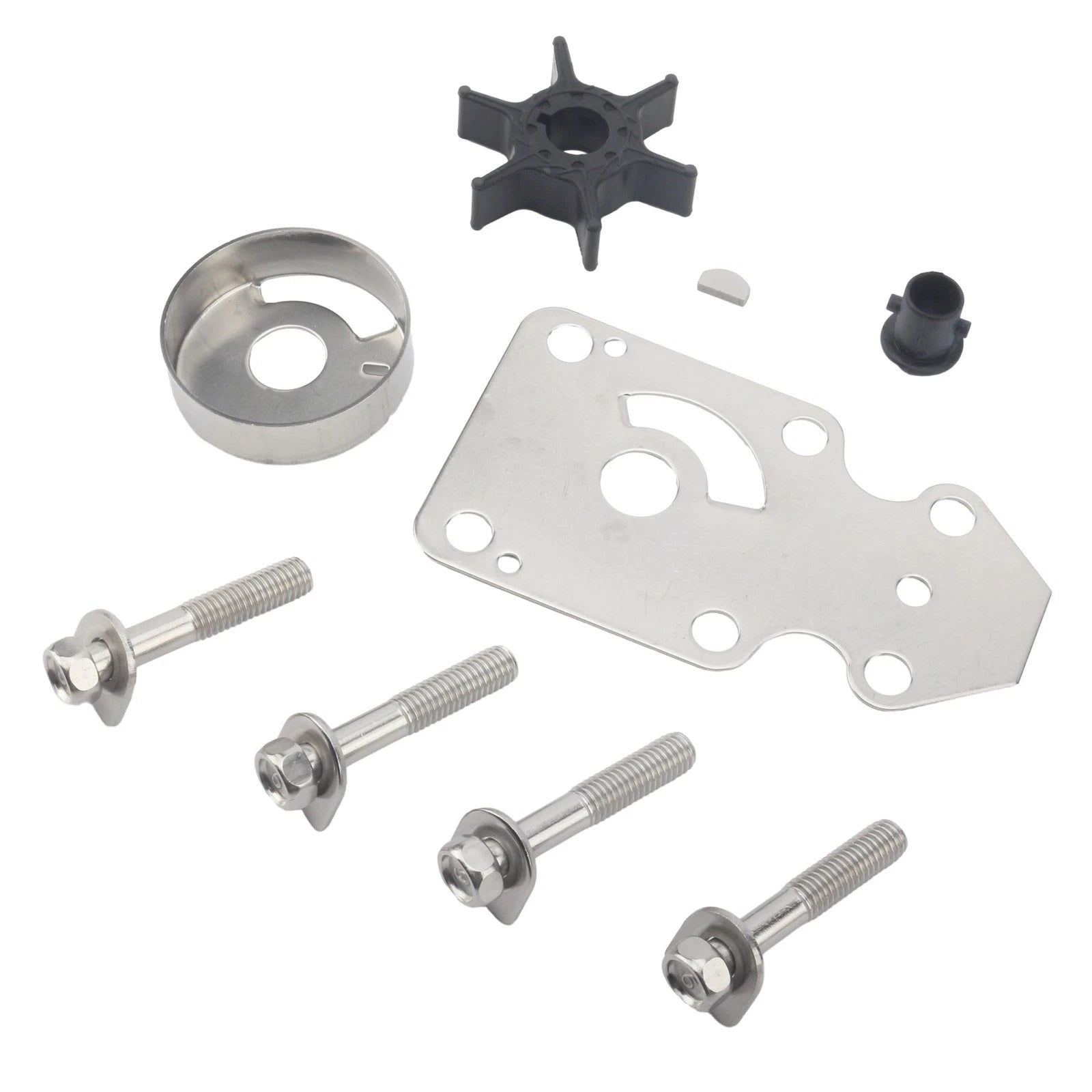 Water Pump Repair Kit for Yamaha Outboard F 9.9 15 HP (4-Stroke) (63V-W0078-00)