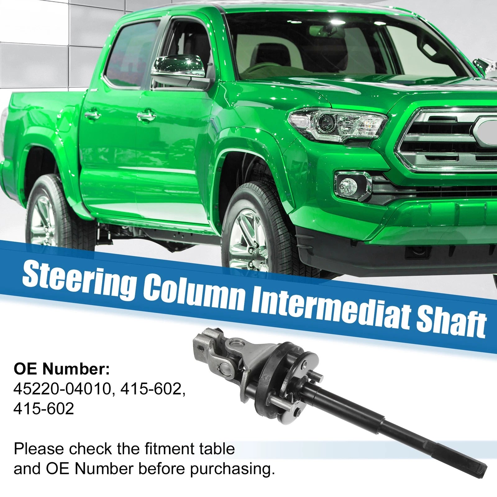 Intermediate Steering Shaft for Toyota Tacoma (2005–2023) Replacement Fit