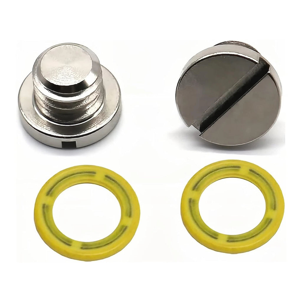 2X Lower Unit Drain Plug Gearcase Screw 10-79953Q2 for Mercury/Mercruiser