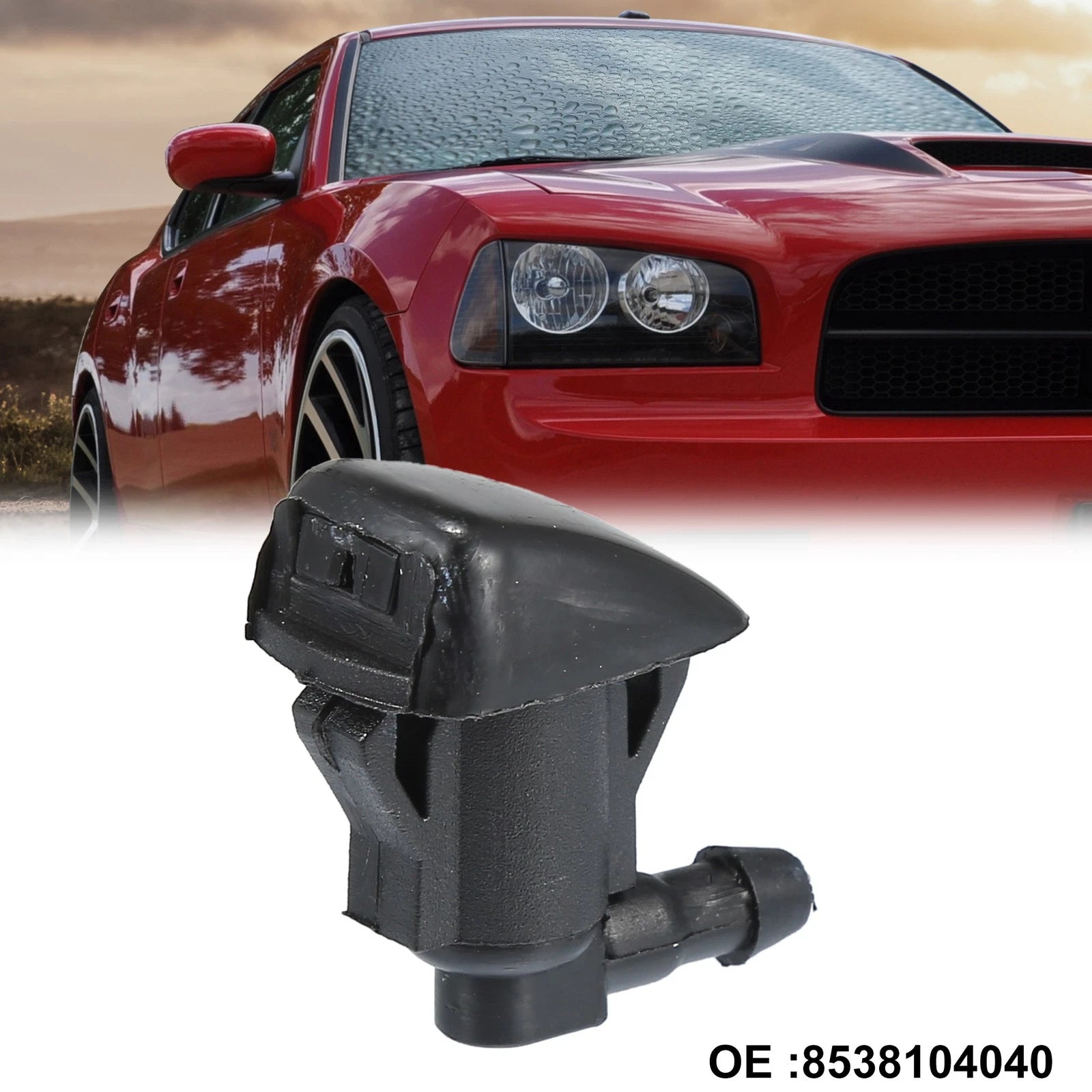 Windshield Washer Nozzles Front Set for Toyota Tacoma (2005–2015)