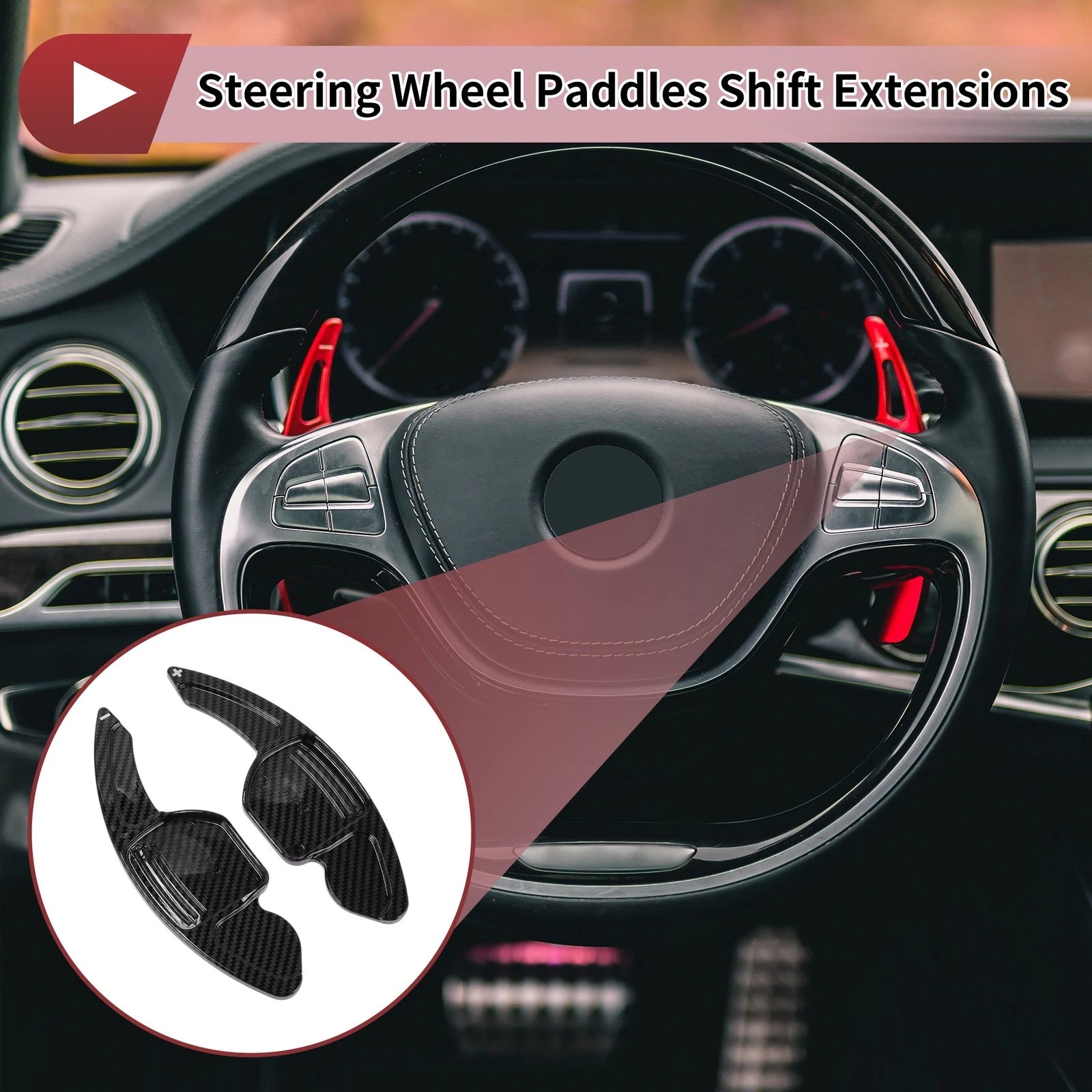 Steering Wheel Paddle Shifters for Audi A3 (2013–2016)