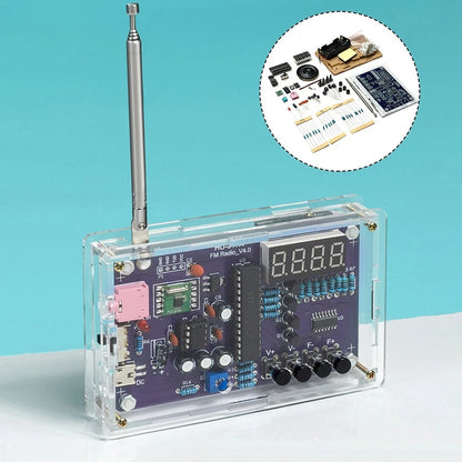 Bass Enhancement DIY Circuit Kit for FM Radio Receiver Module