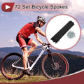 Bicycle Spokes Set Carbon Steel 274mm for 12G 72 Pack (All Makes Models)