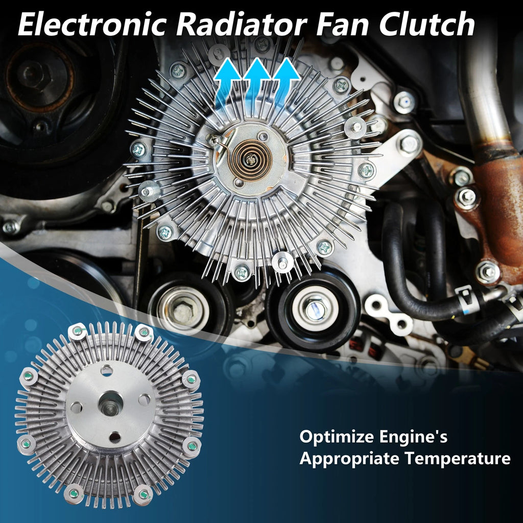 Engine Cooling Fan Clutch Replacement for Dodge Ram 50 2.0L (1983–1989)
