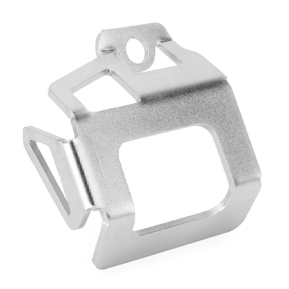 Rear Brake Fluid Reservoir Guard Protector For YAMAHA MT-09 MT09 2014-20 Silver