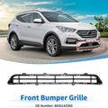 Lower Grille Front Bumper Grille Replacement for Hyundai Santa Fe (2013–2016)
