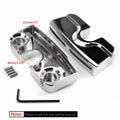 Chrome Spark Plug Head Bolt Cover for Harley Dyna Softail Twin Cam (1999–2017)