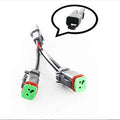 LED Work Light Y Connector DT Splitter for Efficient Power Distribution