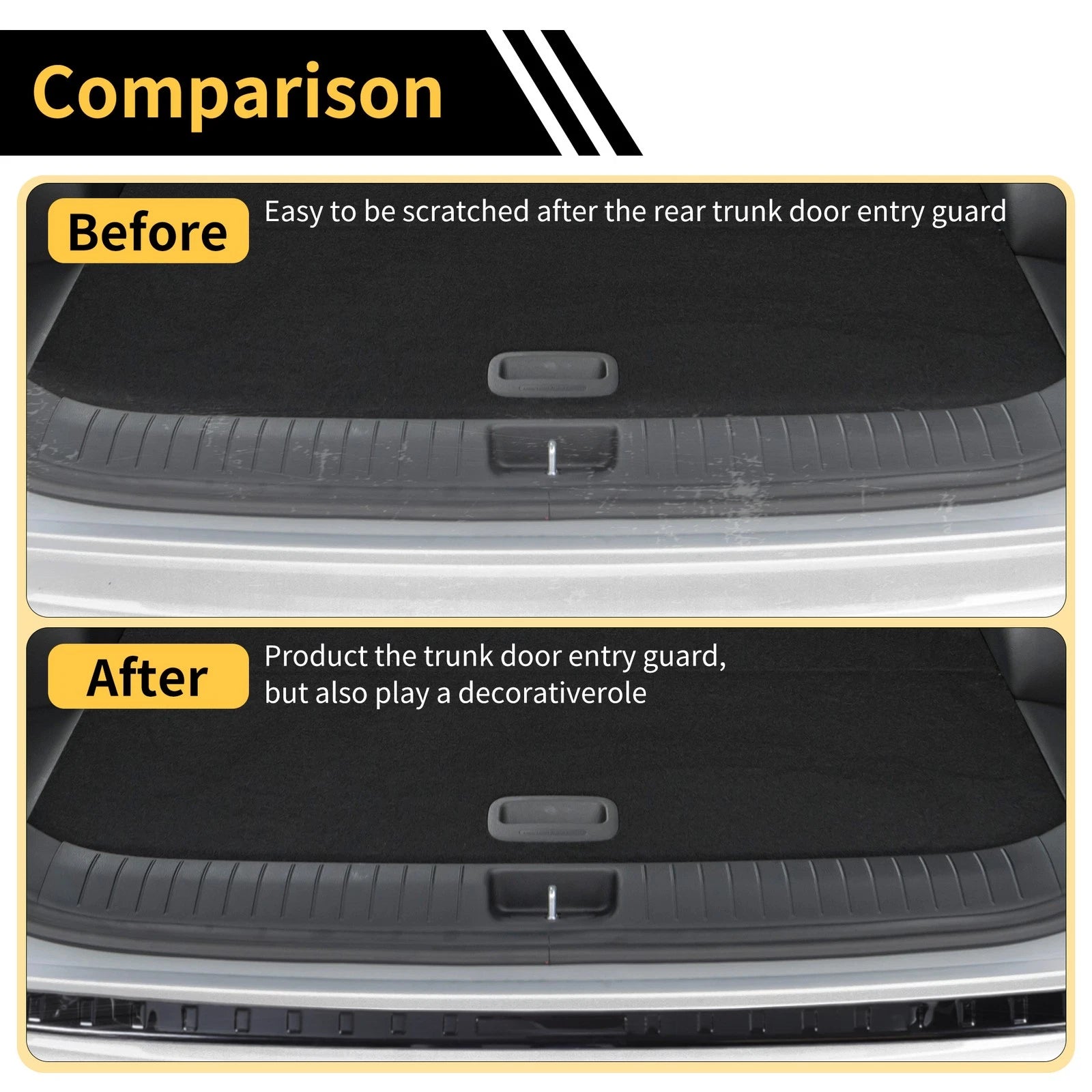 Rear Bumper Topper for Mazda CX-5 (2017–2017) Black