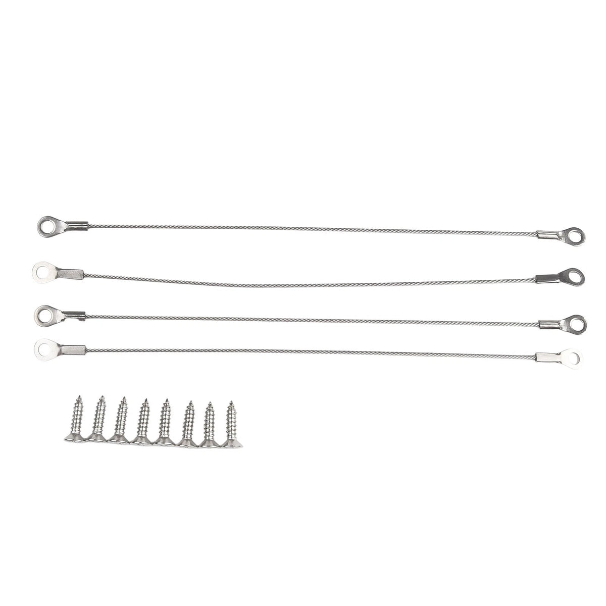 4X Rope Pins 200mm Adjustable Restraint Cables for Home Improvement