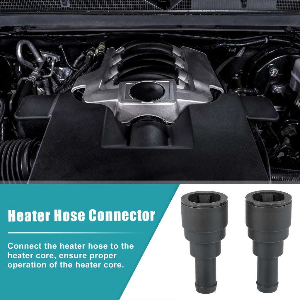 Coolant Connector Hose Replacement 2PC for Chevrolet Silverado 3500 (2001–2006)