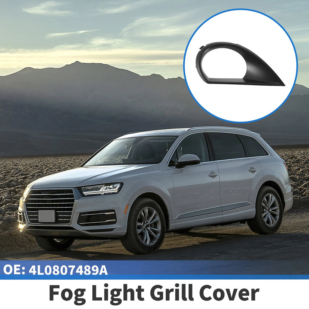 1pc Front Left Fog Light Grill Replacement for Audi Q7 (2010–2015)