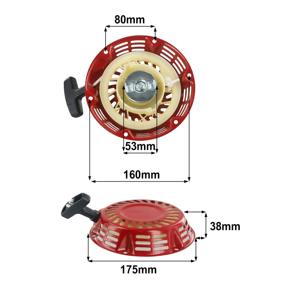 Recoil Starter for GX120 GX168 Generator (Replacement)