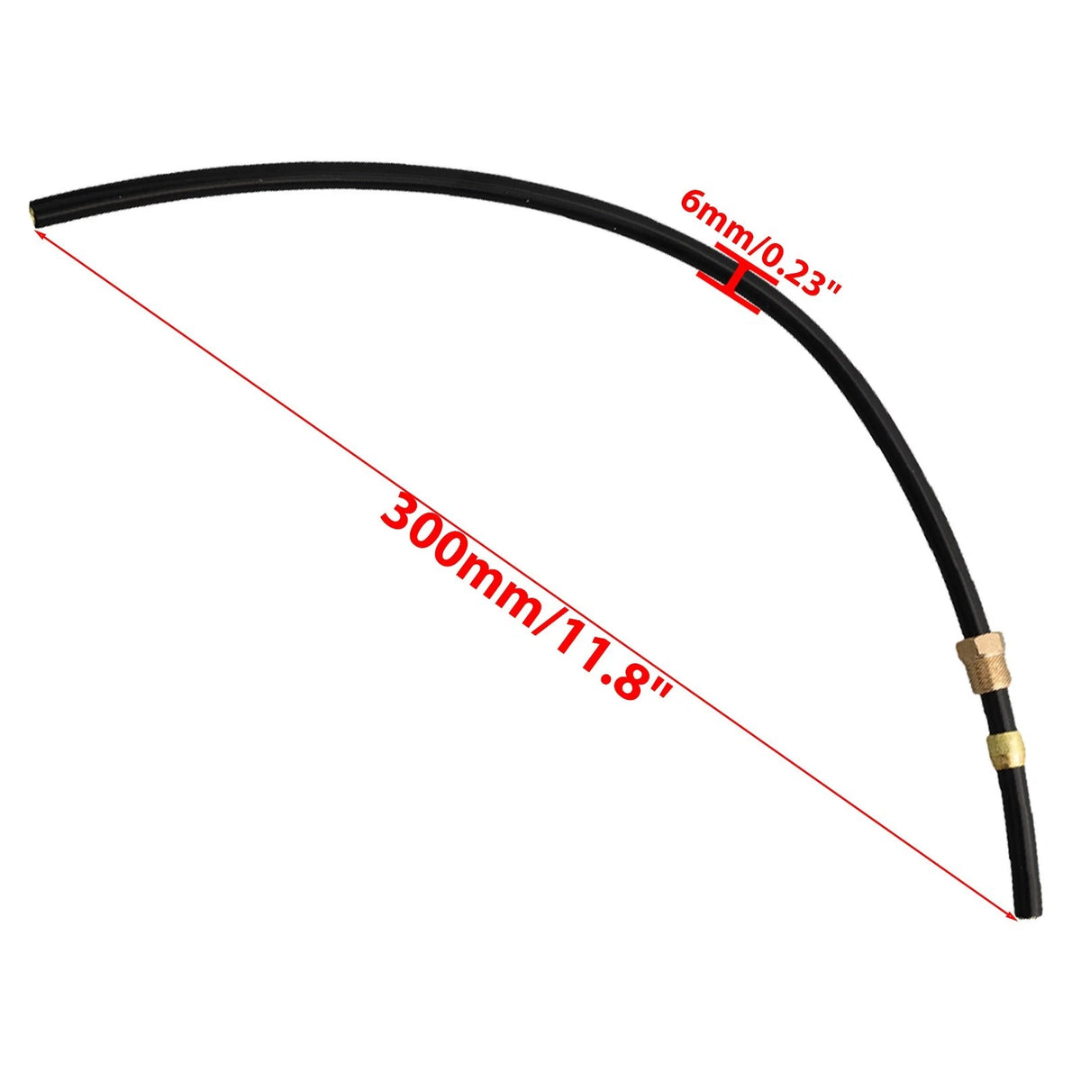 Nylon Hose for Air Compressor - 300mm High Pressure