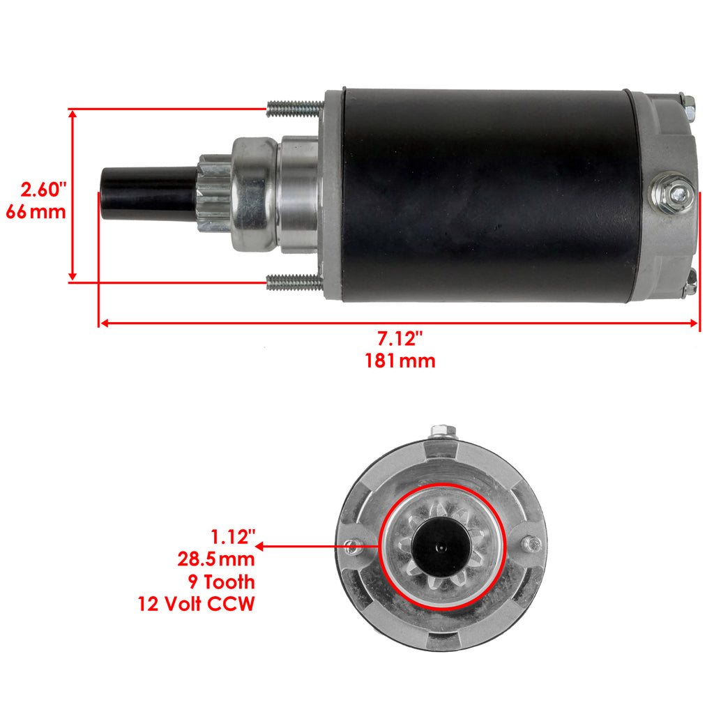 Starter Motor Replacement for Kohler Engine (2005–2015)