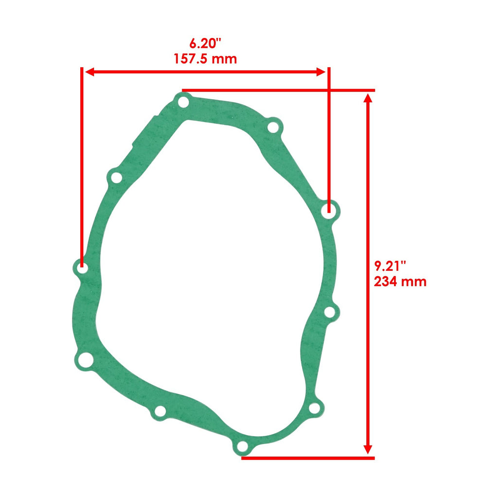 Stator Cover Gasket for Suzuki SFV650 Gladius 650 (2009–2015)