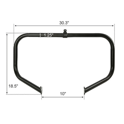 Matte Lower Vented Fairing Engine Guard Crash Bar for Harley Touring (2014–2024)