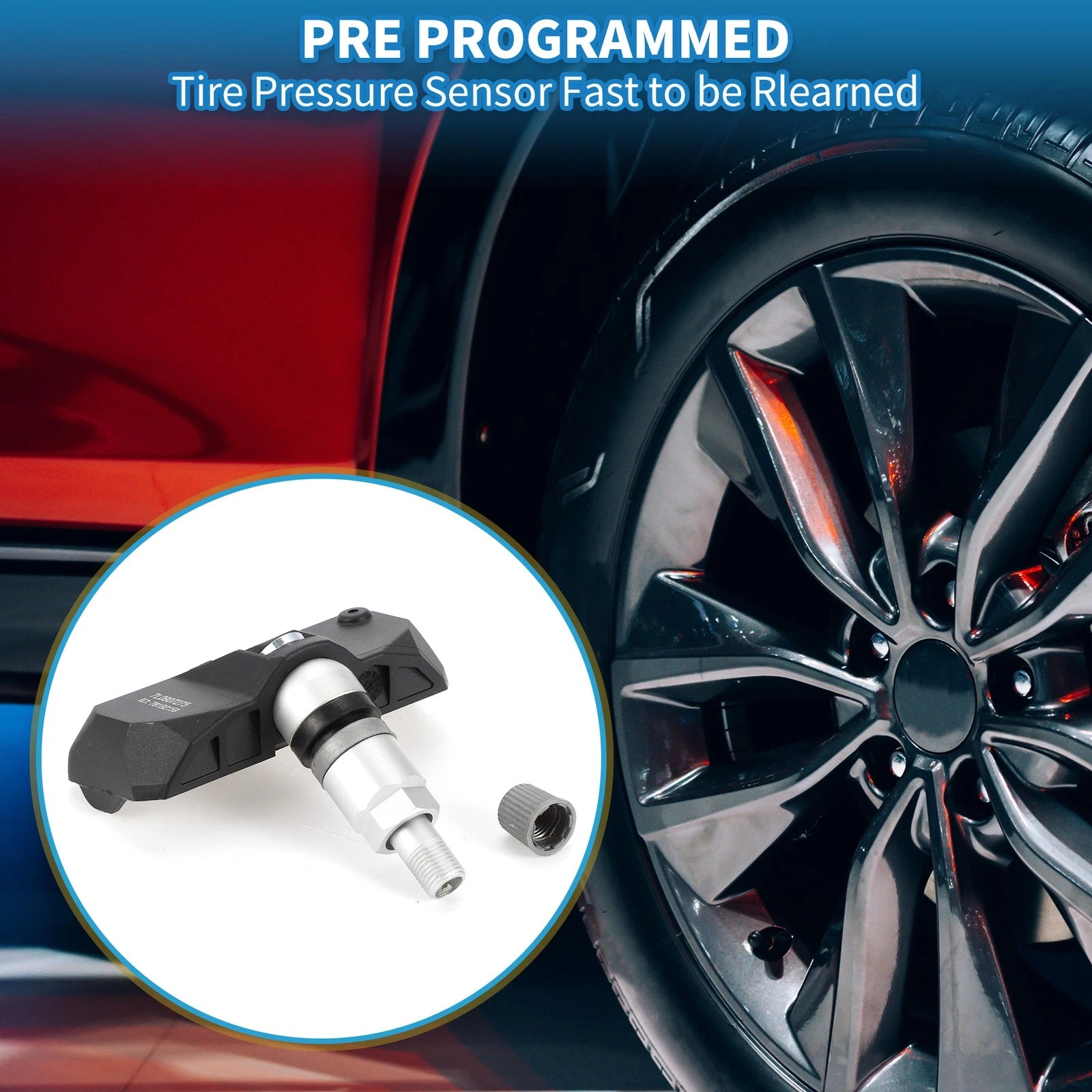 Tire Pressure Sensor Replacement for Volkswagen Touareg (2004–2007) 1-Pack