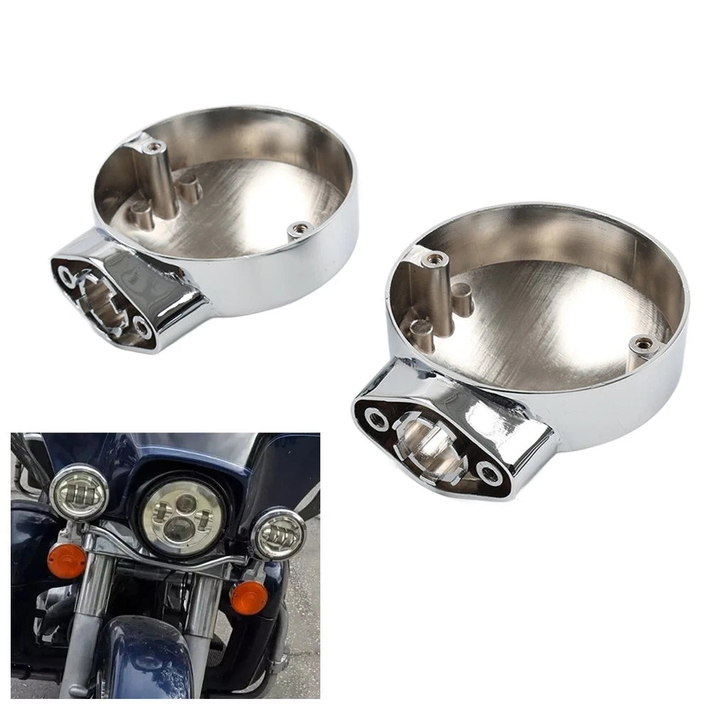 Turn Signal Light Housing Covers for Harley Electra Tour Glide (Does No Apply)