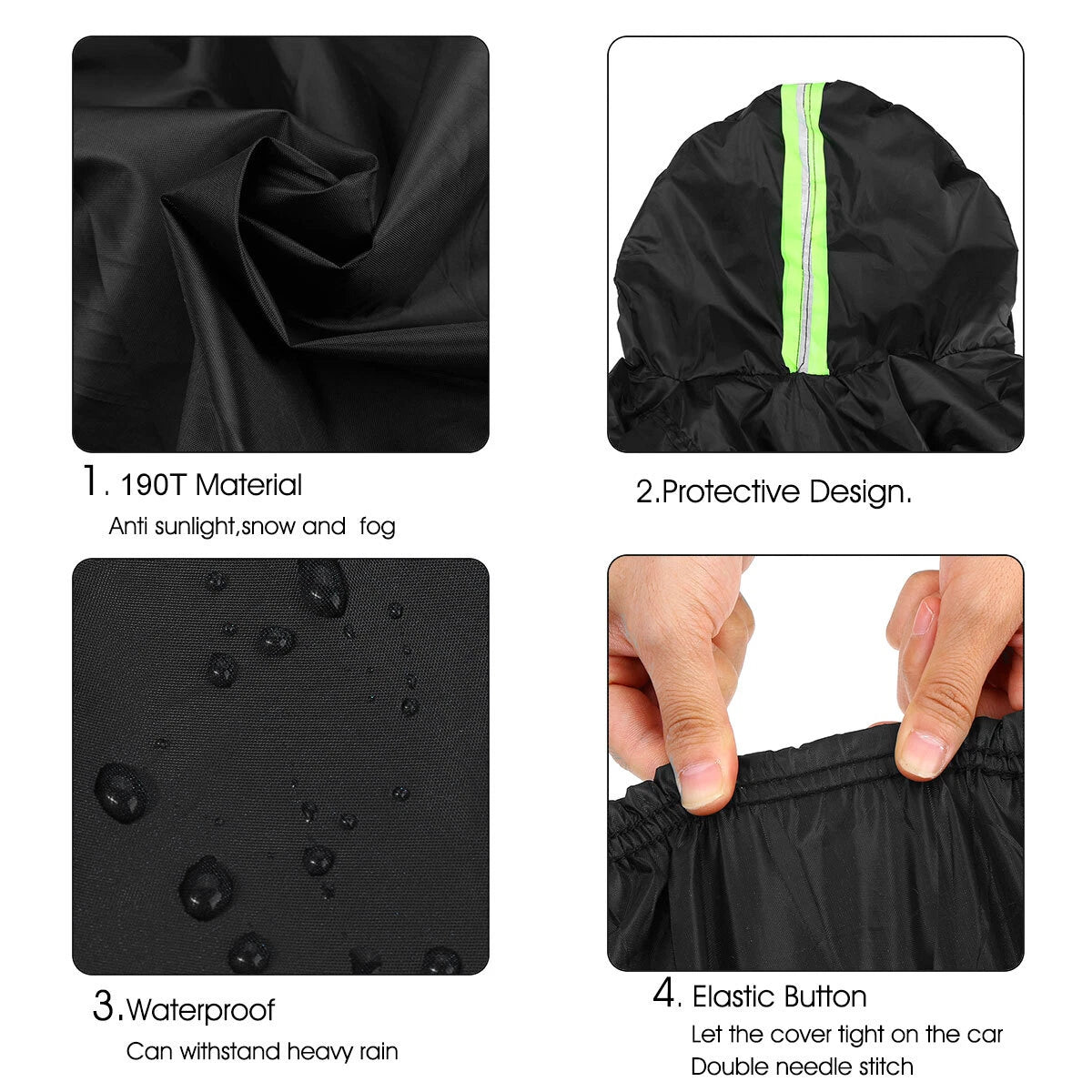 Full Cover for Honda Accord Sedan (2018–2023) UV Snow Rain Resistant