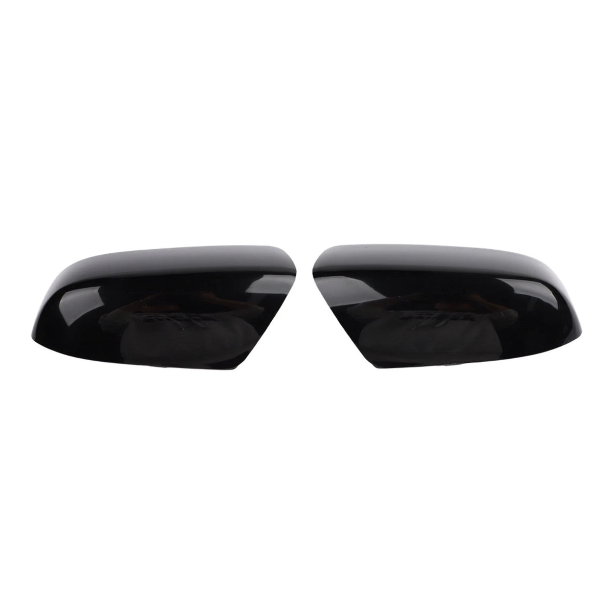 Mirror Cover Parts Gloss Black Replacement Side Mirror Cap ABS Plastic