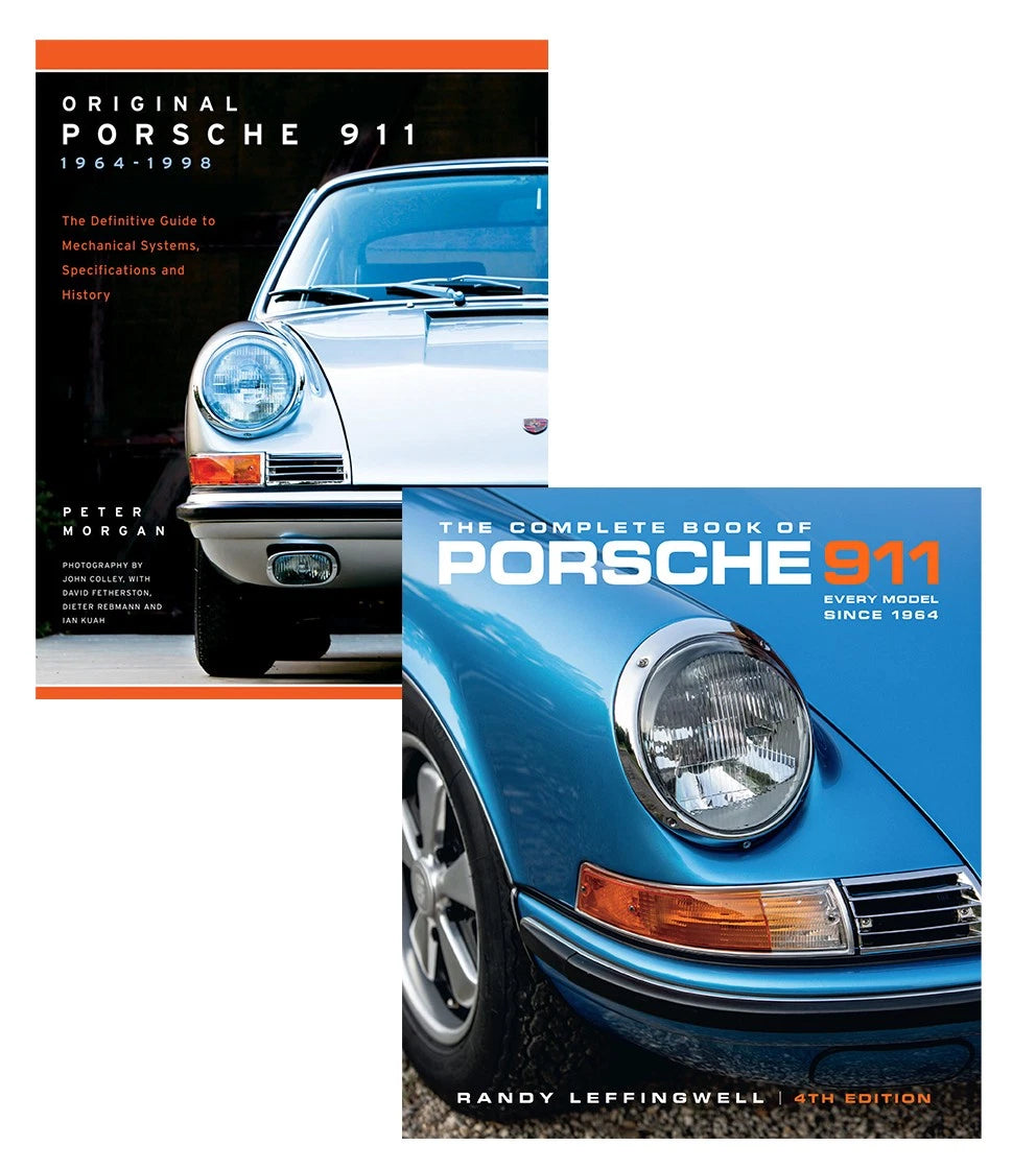 Porsche 911 Complete Book & Original Restoration Guide 2-Book Set (All Years)