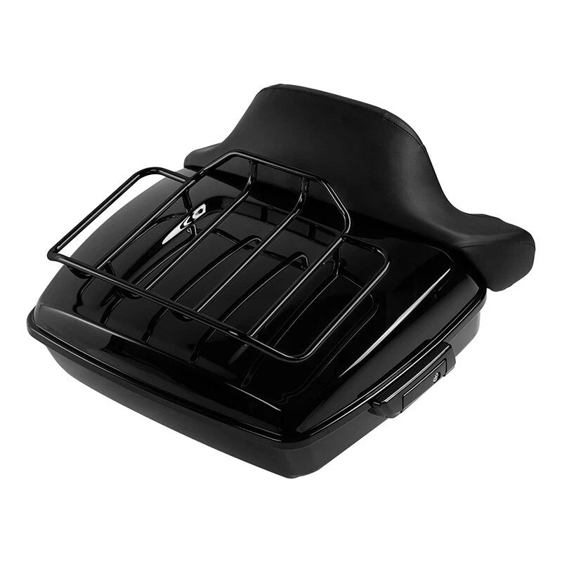 Chopped Trunk Backrest Pad for Harley Touring CVO Road Glide (2014–2026)
