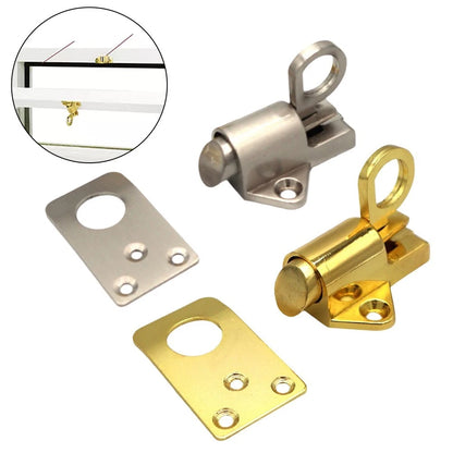 Spring Window Hook for Secure Window and Hatch Closure
