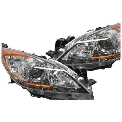 2X Genuine Headlights Pair for Mazda 3 BL Series 2 SP20 Skyactiv MZR-CD (2011–2013)