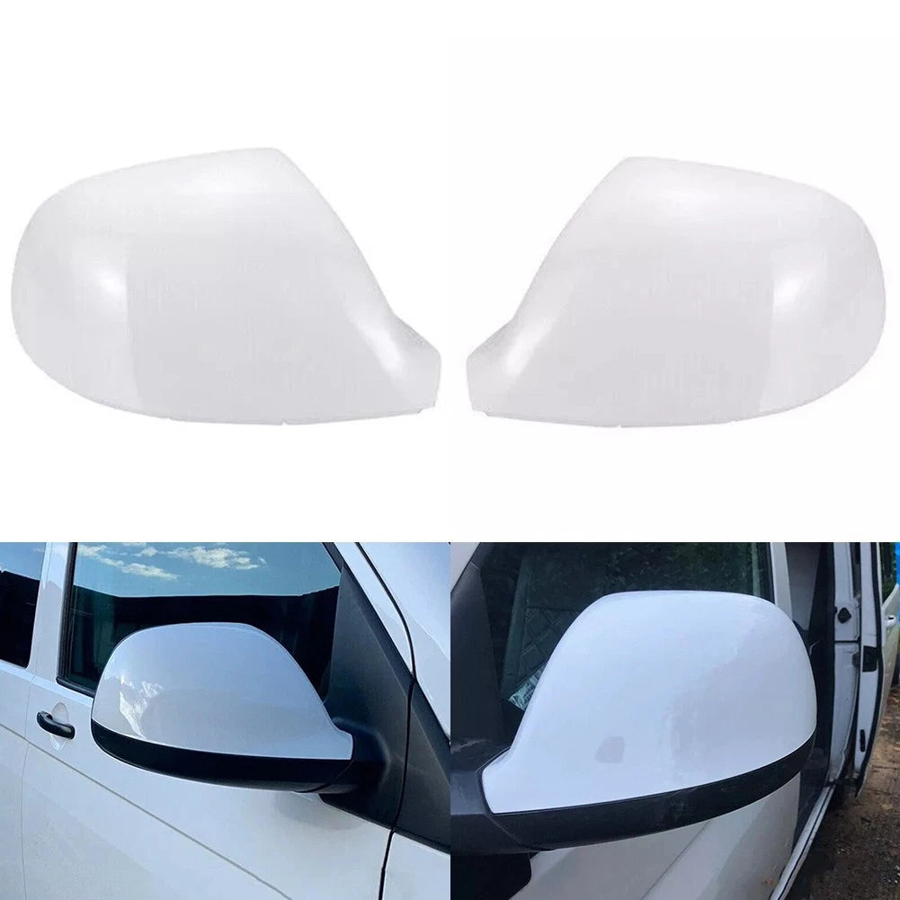 White Rear View Mirrors for Transporter (2010–2019)