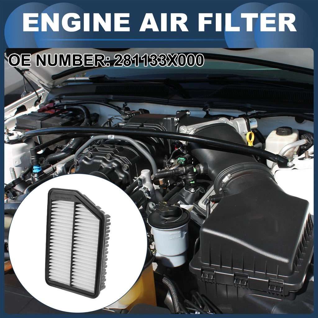 Engine Air Filter Replacement for Hyundai Elantra 1.8L 2.0L (2011–2016)
