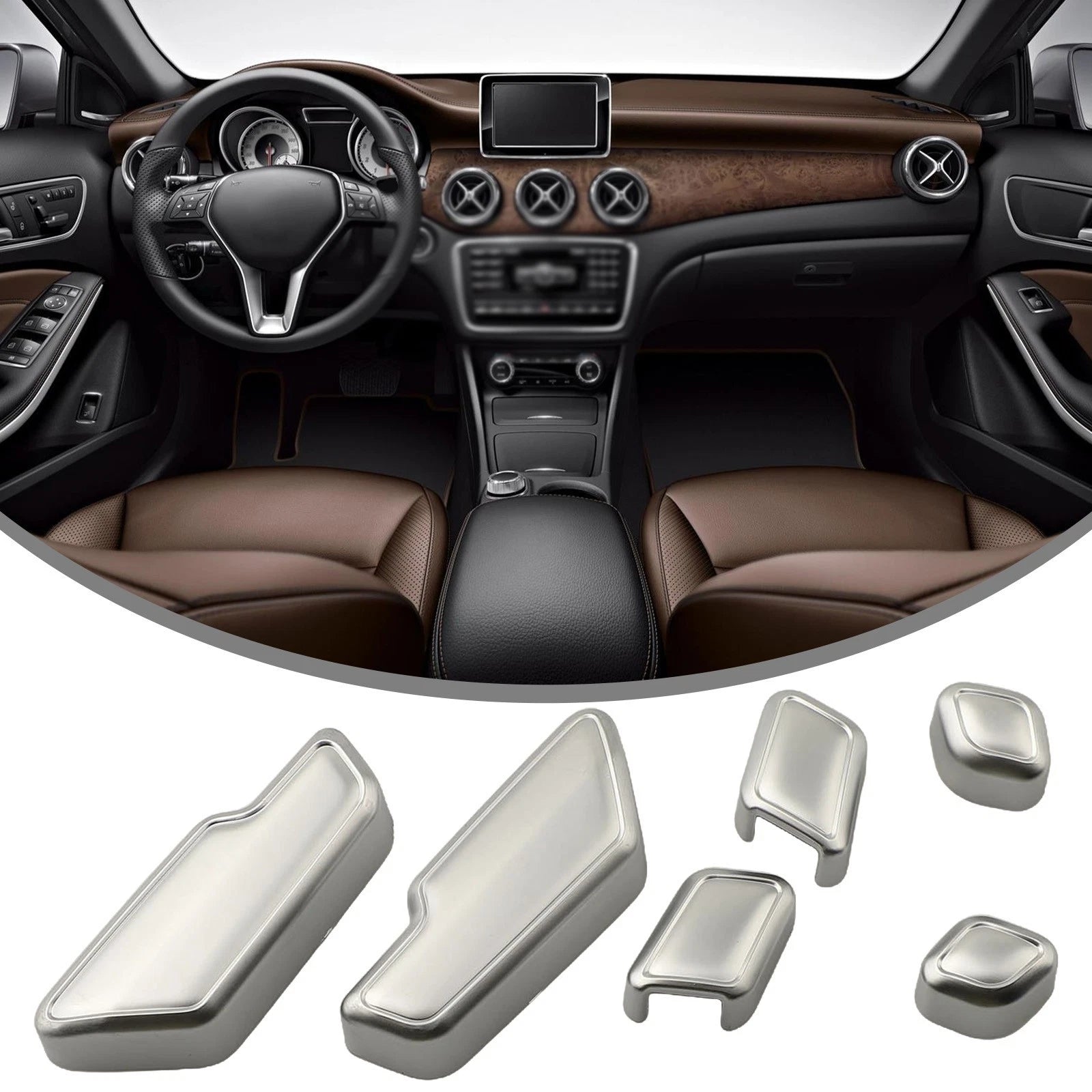 Door Seat Adjust Button Switch Cover for