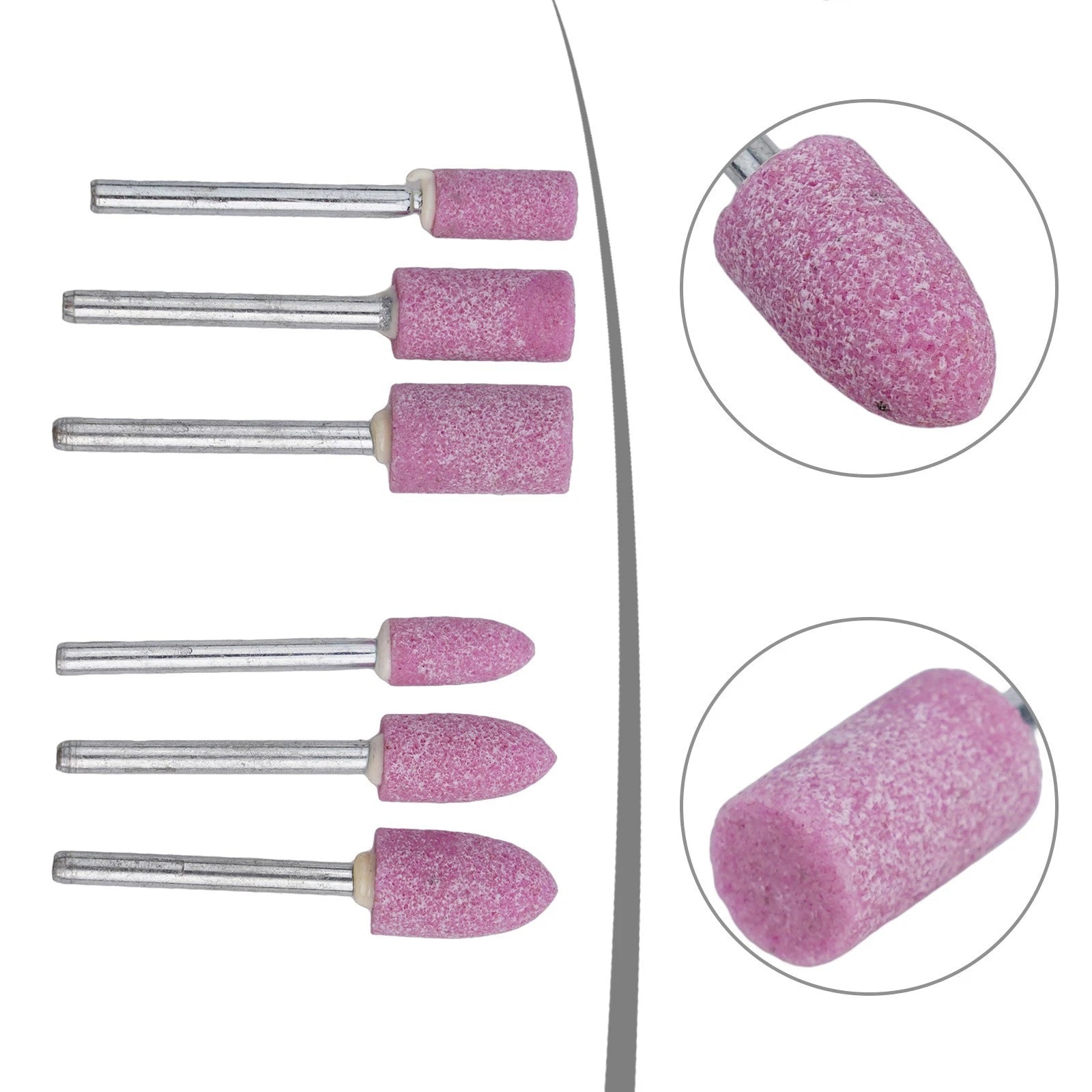 Rotary Tool Bits Set for Nail Art (3mm Shank)