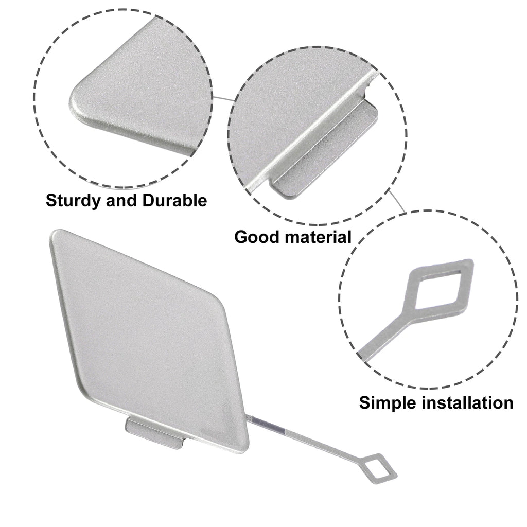 Tow Hook Cover Cap for BMW 535i (2015–2016) - Gray