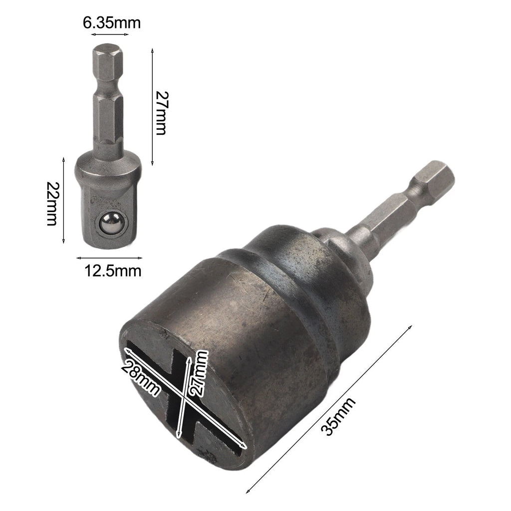 Electric Wrench Jack Socket for Most Jacks (Universal Fit)