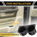 Center Console Cup Holder Insert Set for Toyota Tacoma 2016–2023