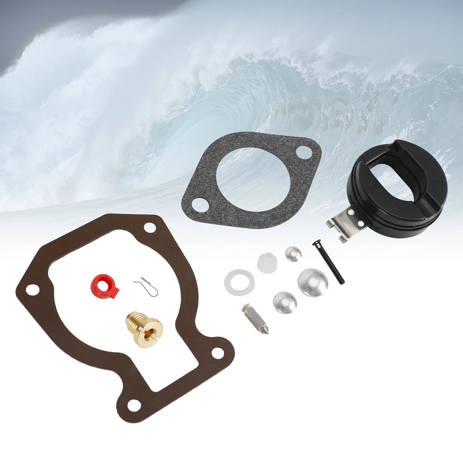 Carburetor Rebuild Kit for Johnson Evinrude 9.9 HP 15 HP (1974–1988) 398453