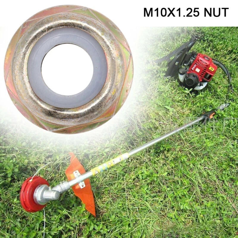 Cutter Reverse Nut M10x1.25 Left Hand Thread for Easy Installation