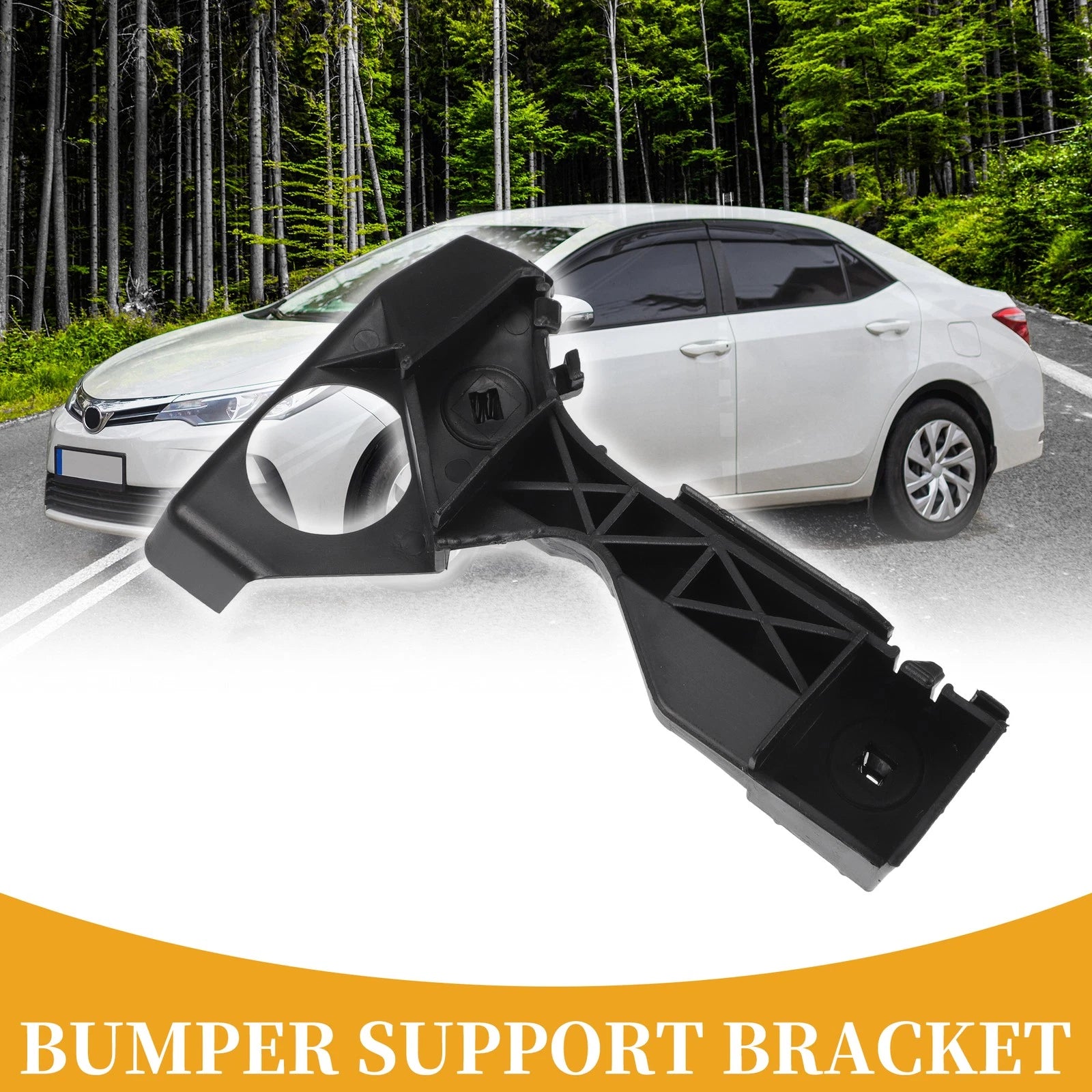 Left Side Front Bumper Support Bracket for Toyota Corolla (2005–2007)